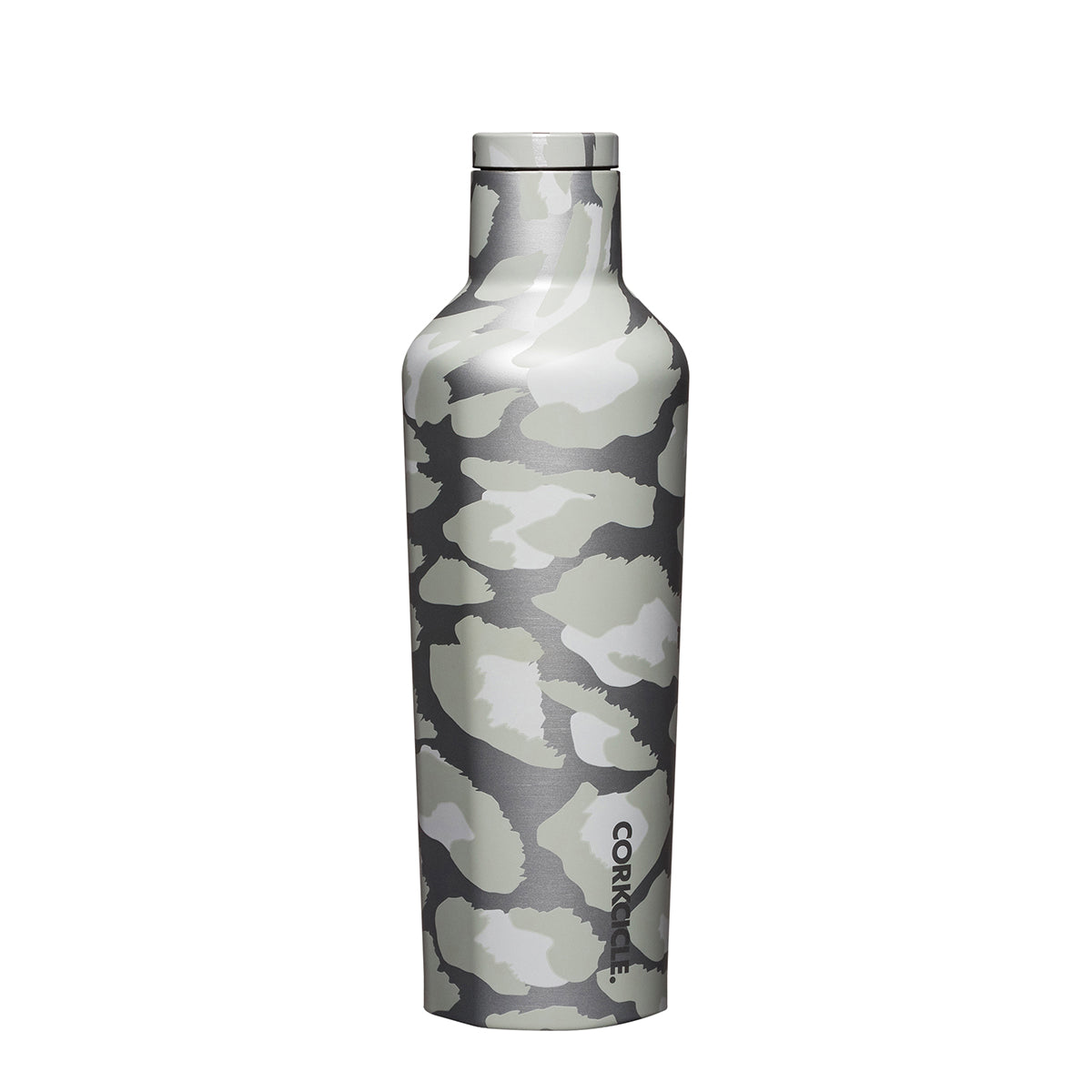 Load image into Gallery viewer, CORKCICLE Stainless Steel Insulated Canteen Water Bottle 16oz (475ml) - Exotic Snow Leopard **CLEARANCE**