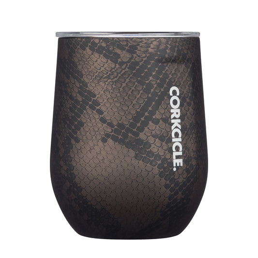 CORKCICLE Classic Stemless Insulated Stainless Steel Cup 355ml - Exotic Rattle **Limited Stock**