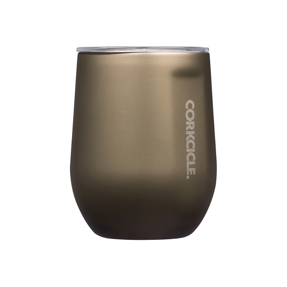CORKCICLE Metallic Stemless 355ml Insulated Stainless Steel Cup - Prosecco