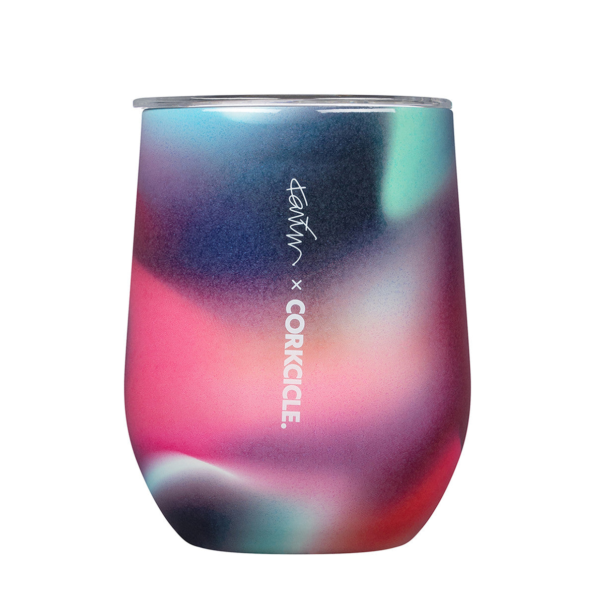 CORKCICLE x KARIM RASHID Classic Stemless Insulated Stainless Steel Cup 355ml - Glamdisco **CLEARANCE**