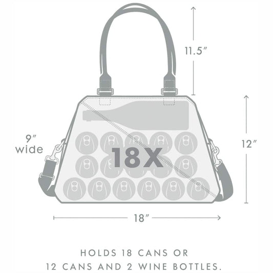 CORKCICLE LUCY Handbag Cooler Bag - Black **Limited Stock**