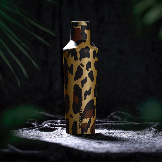 CORKCICLE | Stainless Steel Insulated Luxe Canteen 16oz (475ml) - Leopard 