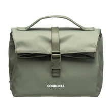 Load image into Gallery viewer, CORKCICLE Cooler Bag Nona Roll-Top - Olive Lunch Bag