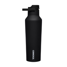 Load image into Gallery viewer, CORKCICLE Series A Sports Canteen 600ml Insulated Stainless Steel Bottle - Black **CLEARANCE**