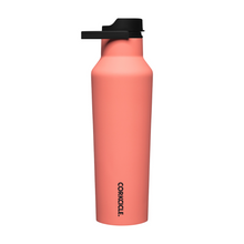 Load image into Gallery viewer, CORKCICLE Series A Sports Canteen 600ml Insulated Stainless Steel Bottle - Neon Lights Coral **CLEARANCE**