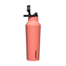Load image into Gallery viewer, CORKCICLE Series A Sports Canteen 600ml Insulated Stainless Steel Bottle - Neon Lights Coral **CLEARANCE**