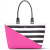 CORKCICLE Virginia Insulated Tote Bag - Pink Stripe **Limited Stock**