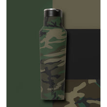 Load image into Gallery viewer, CORKCICLE Insulated Sports Canteen Bottle 20oz (600ml) - Woodland Camo
