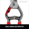 CORONA ClassicCUT Forged Steel Bypass Pruner Secateurs - 1 inch capacity