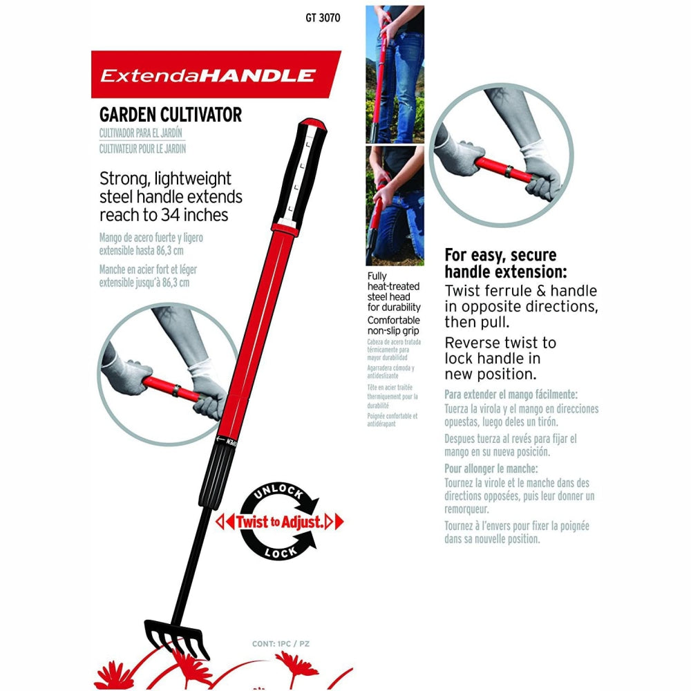 Load image into Gallery viewer, CORONA ExtendaHANDLE Lightweight Garden Cultivator