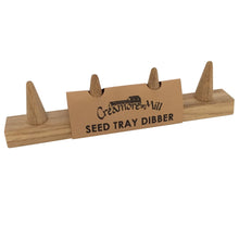 Load image into Gallery viewer, CREAMORE MILL Oak Seed Tray Dibber