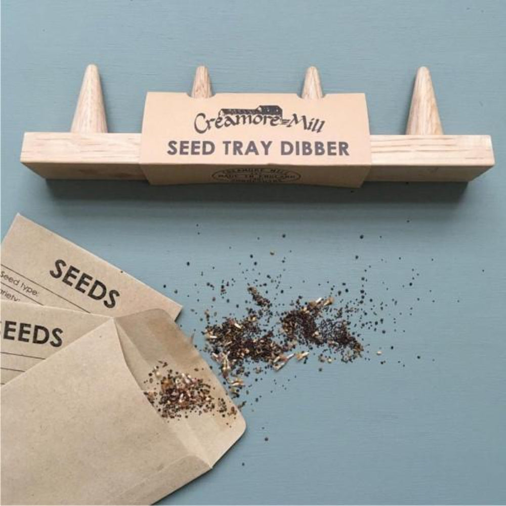 CREAMORE MILL Oak Seed Tray Dibber
