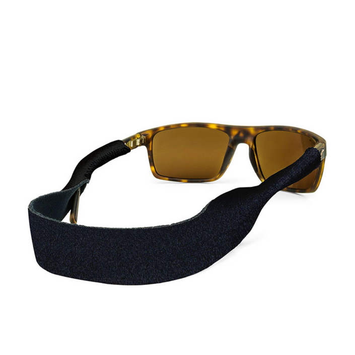 CROAKIES Basic Solid Sunglasses Strap - Black