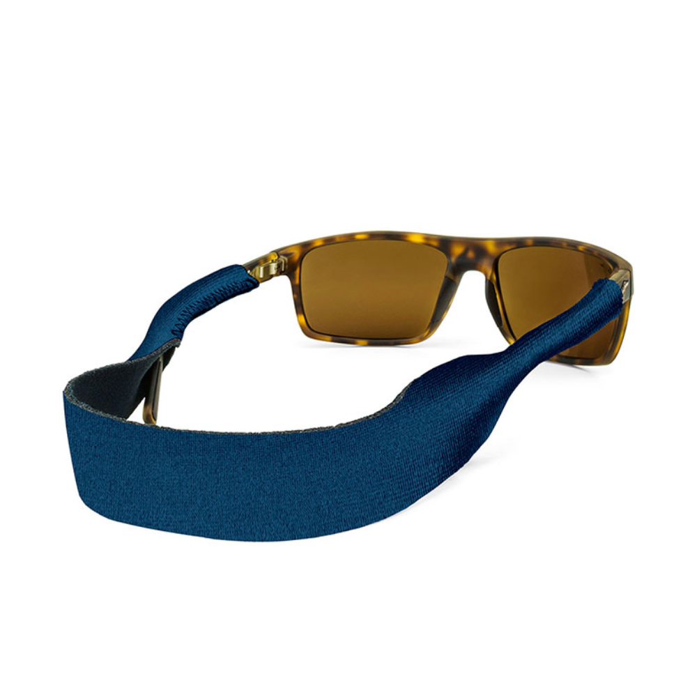CROAKIES Basic Solid Sunglasses Strap - Navy