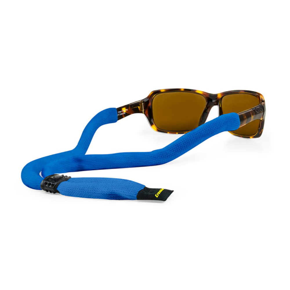 CROAKIES Suiter Cotton Sunglasses Strap XL - Blue