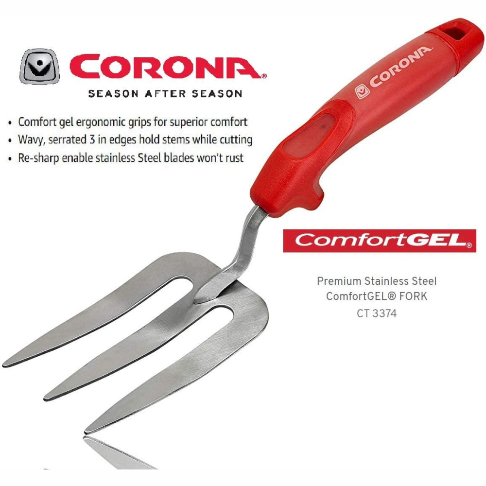 Load image into Gallery viewer, CORONA ComfortGEL® Premium Stainless Steel FORK