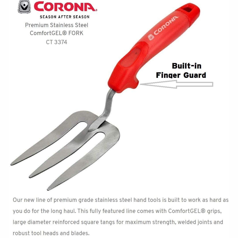 CORONA ComfortGEL Premium Stainless Steel FORK