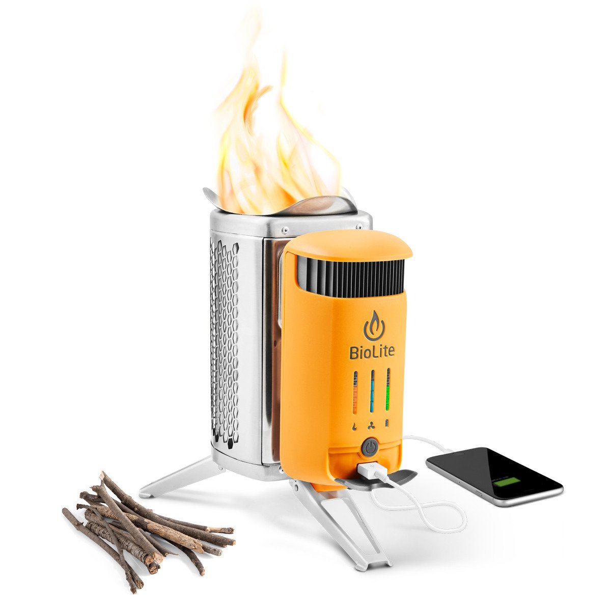 Load image into Gallery viewer, BIOLITE CampStove Complete Cook Kit Portable Wood Cooking System