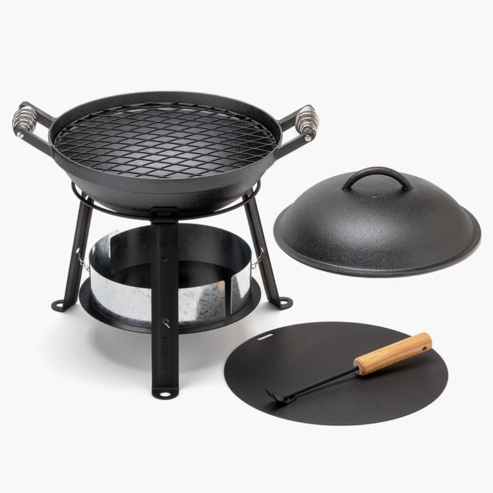 Load image into Gallery viewer, BAREBONES All-in-One Cast Iron Grill / Oven