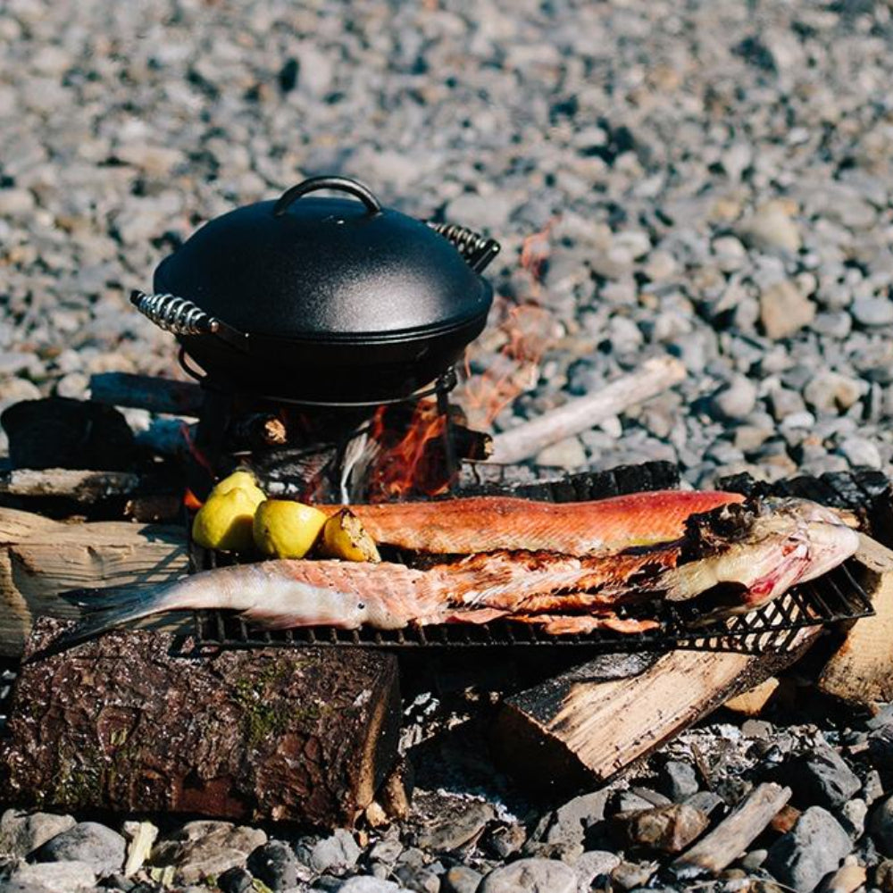 Load image into Gallery viewer, BAREBONES All-in-One Cast Iron Grill / Oven