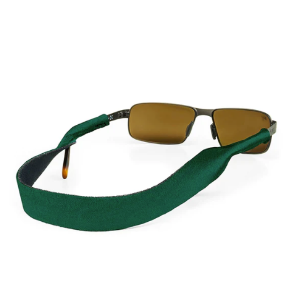 CROAKIES Basic Solid Sunglasses Strap - Green