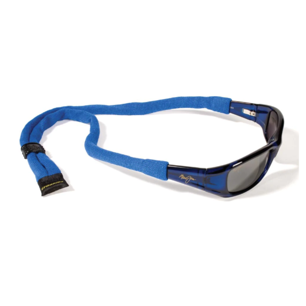 CROAKIES Suiter Cotton Sunglasses Strap - Blue