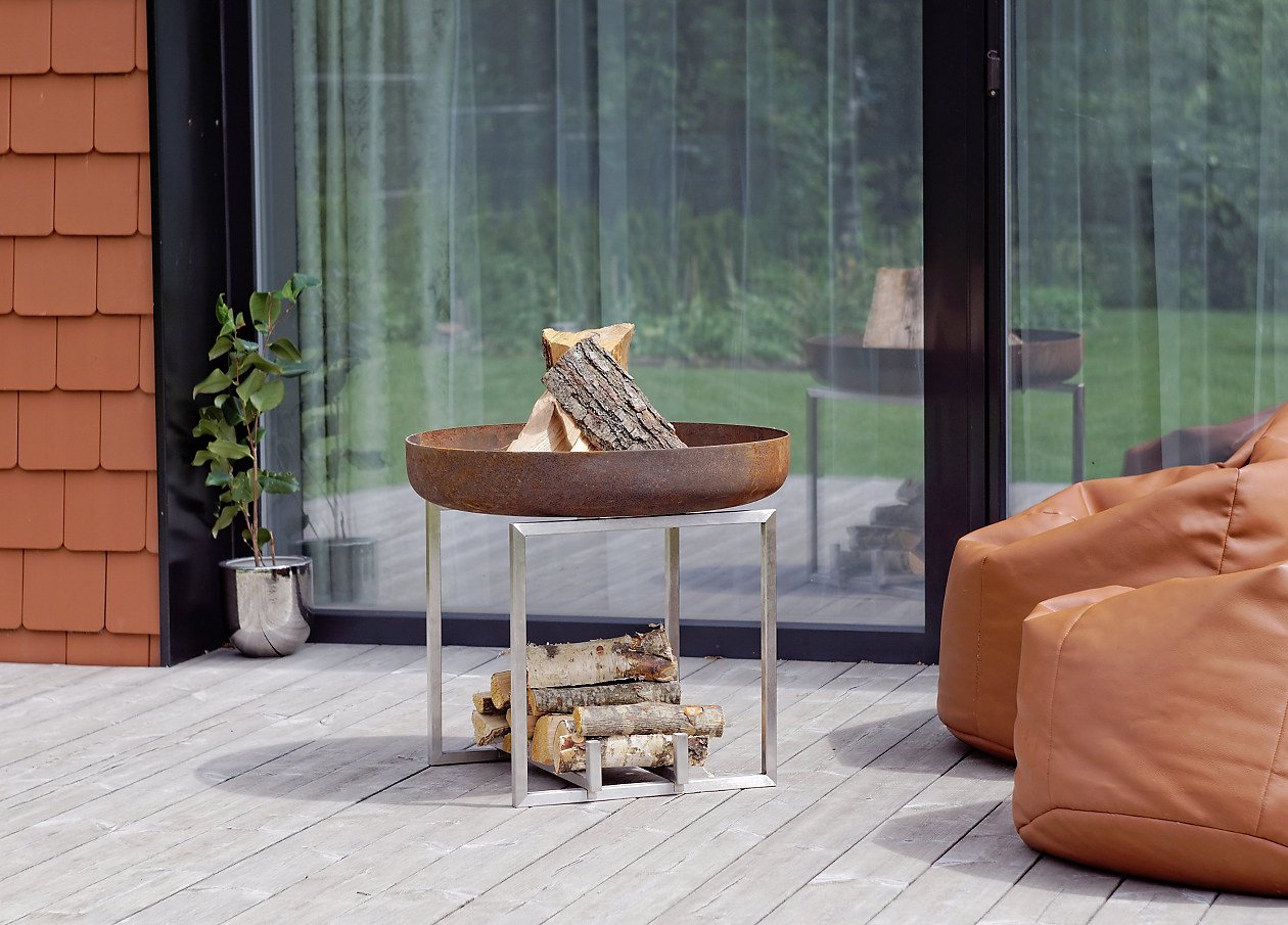 Load image into Gallery viewer, ALFRED RIESS Hekla Steel Fire Pit - Medium