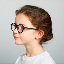 Load image into Gallery viewer, IZIPIZI PARIS SCREEN Glasses Junior Kids STYLE #D - Black (3-10 YEARS)