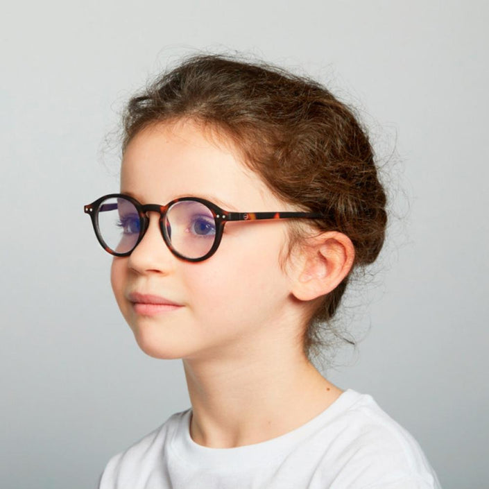 IZIPIZI PARIS SCREEN Glasses Junior Kids STYLE #D - Tortoise (3-10 YEARS)