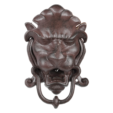 ESSCHERT DESIGN Door Knocker Lion Head