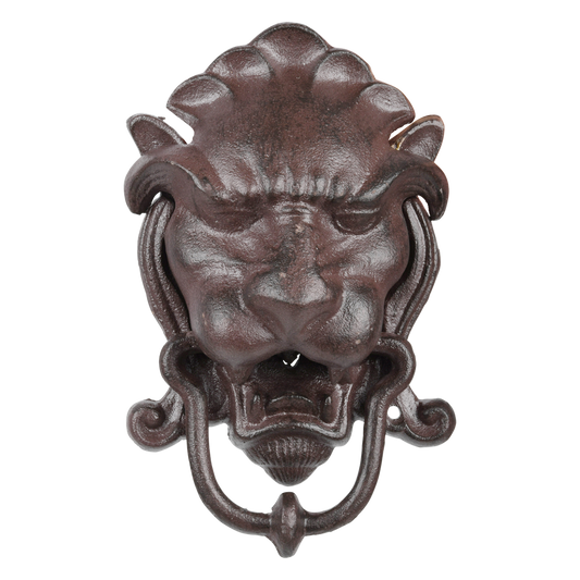 ESSCHERT DESIGN Door Knocker Lion Head