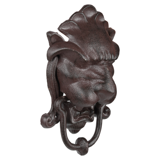 ESSCHERT DESIGN Door Knocker Lion Head