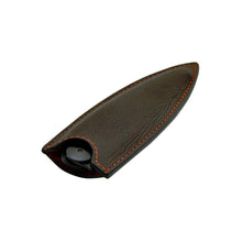 Load image into Gallery viewer, DEEJO Leather Sheath for 27g Knife - Mocca Black