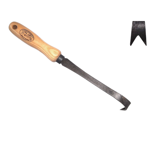 DEWIT Bio 1 Tine Cultivator - 140mm Ash Handle