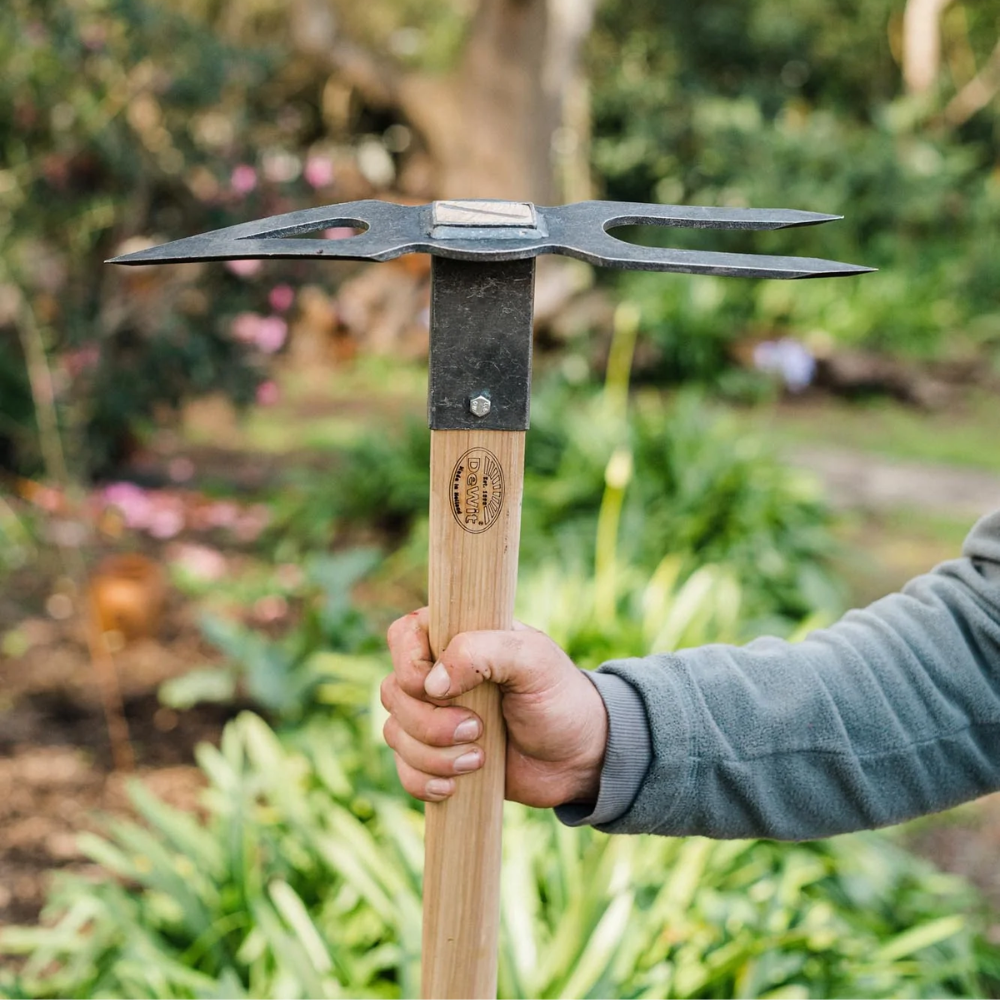 Load image into Gallery viewer, DEWIT Australian 2 Tine Pick Axe - 900mm Ash Handle