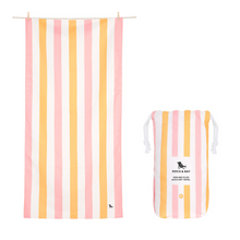 Load image into Gallery viewer, DOCK &amp; BAY Quick-dry Beach Towel 100% Recycled Summer Collection - Peach Sorbet