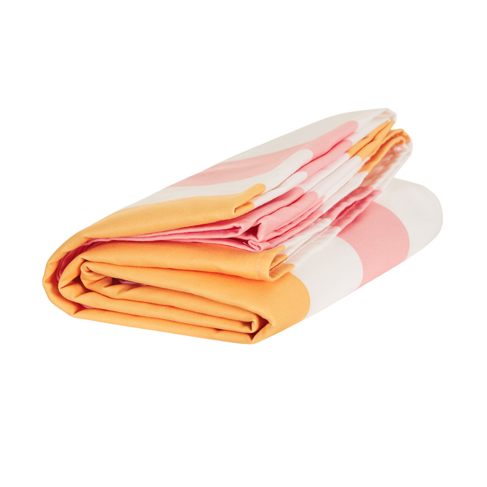 Load image into Gallery viewer, DOCK &amp; BAY Quick-dry Beach Towel 100% Recycled Summer Collection - Peach Sorbet