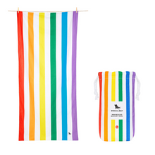 Load image into Gallery viewer, DOCK &amp; BAY Quick-dry Beach Towel 100% Recycled Summer Collection - Rainbow Skies