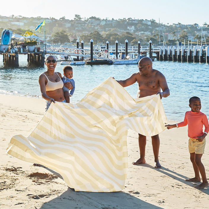DOCK & BAY 100% Recycled Extra Large Picnic Blanket - Bora Bora Beige