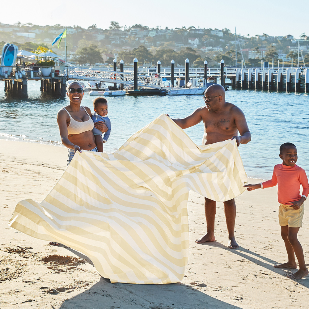 Load image into Gallery viewer, DOCK &amp; BAY 100% Recycled Extra Large Picnic Blanket - Bora Bora Beige