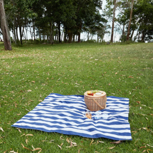 Load image into Gallery viewer, DOCK &amp; BAY 100% Recycled Large Picnic Blanket - Whitsunday Blue