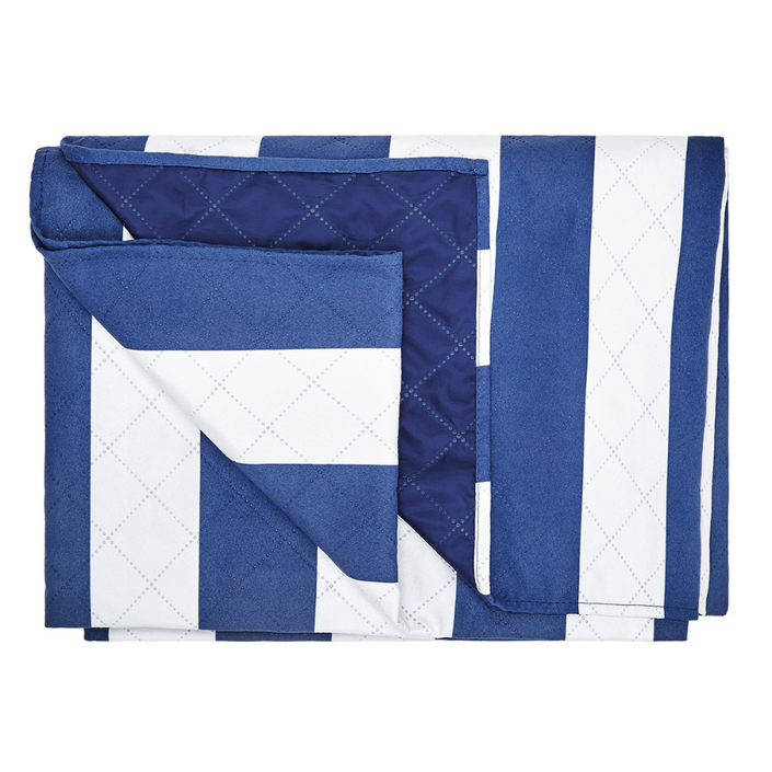DOCK & BAY 100% Recycled Extra Large Picnic Blanket - Whitsunday Blue