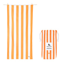 Load image into Gallery viewer, DOCK &amp; BAY Quick-dry Beach Towel 100% Recycled Cabana Collection - Ipanema Orange