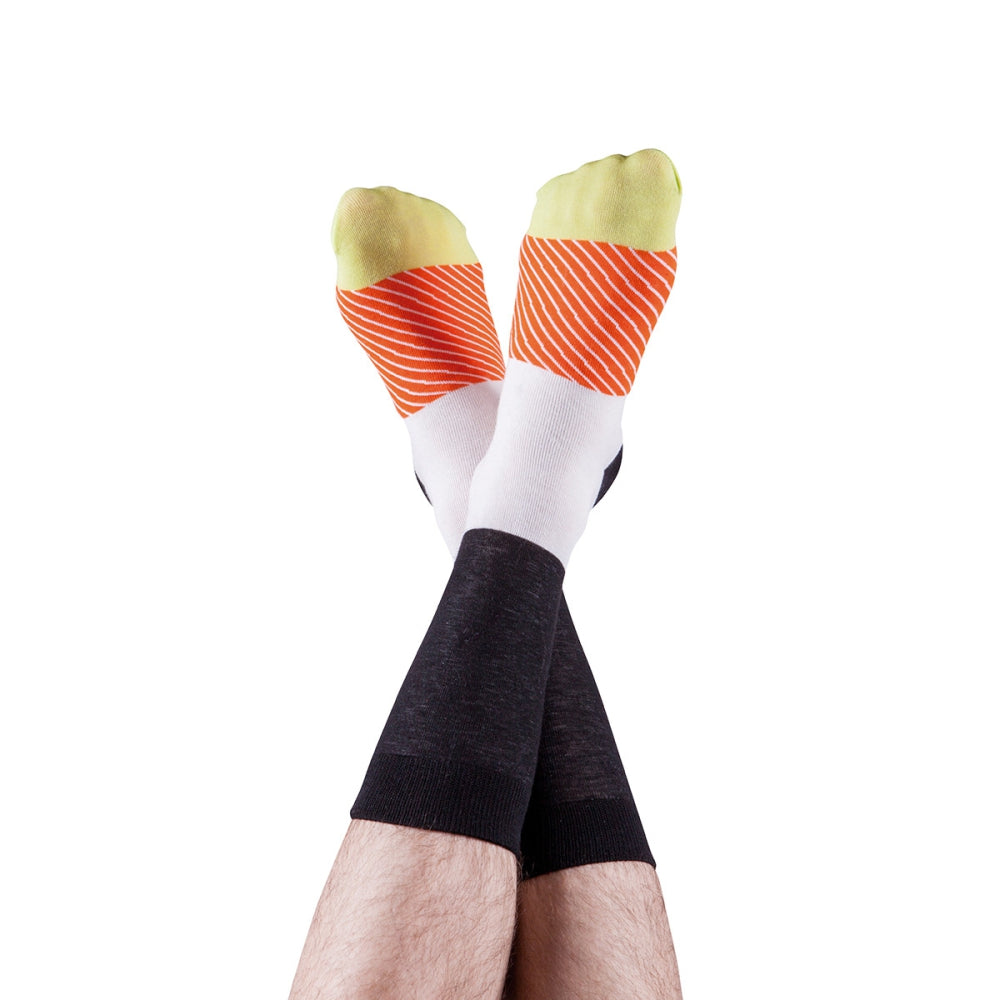 Load image into Gallery viewer, DOIY Socks - Maki Salmon