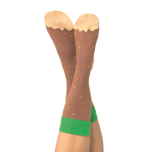 DOIY Socks - Doughnut Brown