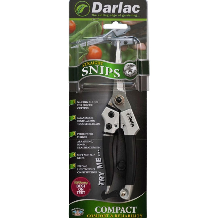 DARLAC Compact Snip Secateurs - Bypass