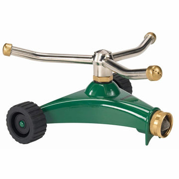 DRAMM ColourStorm Whirling 3 arm Garden Sprinkler - Green