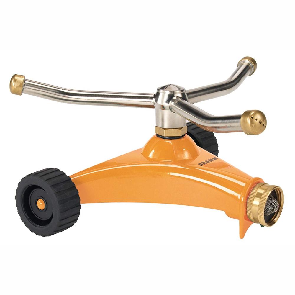 Load image into Gallery viewer, DRAMM ColourStorm Whirling 3 arm Garden Sprinkler - Orange