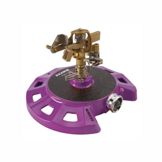DRAMM ColourStorm Circular Impulse Garden Sprinkler - Berry / Violet