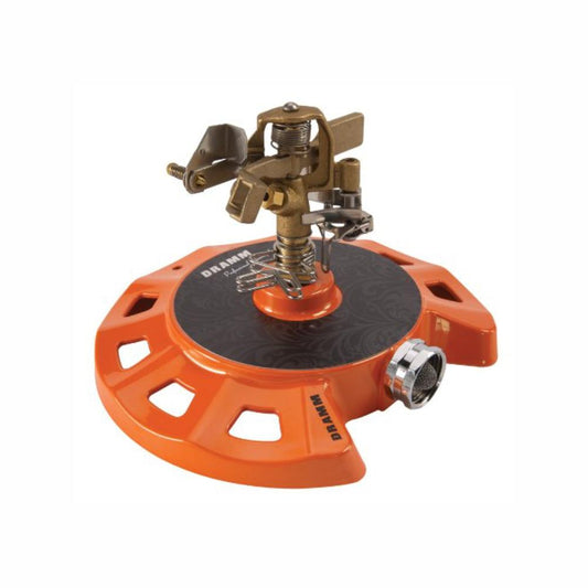 DRAMM ColourStorm Circular Impulse Garden Sprinkler - Orange